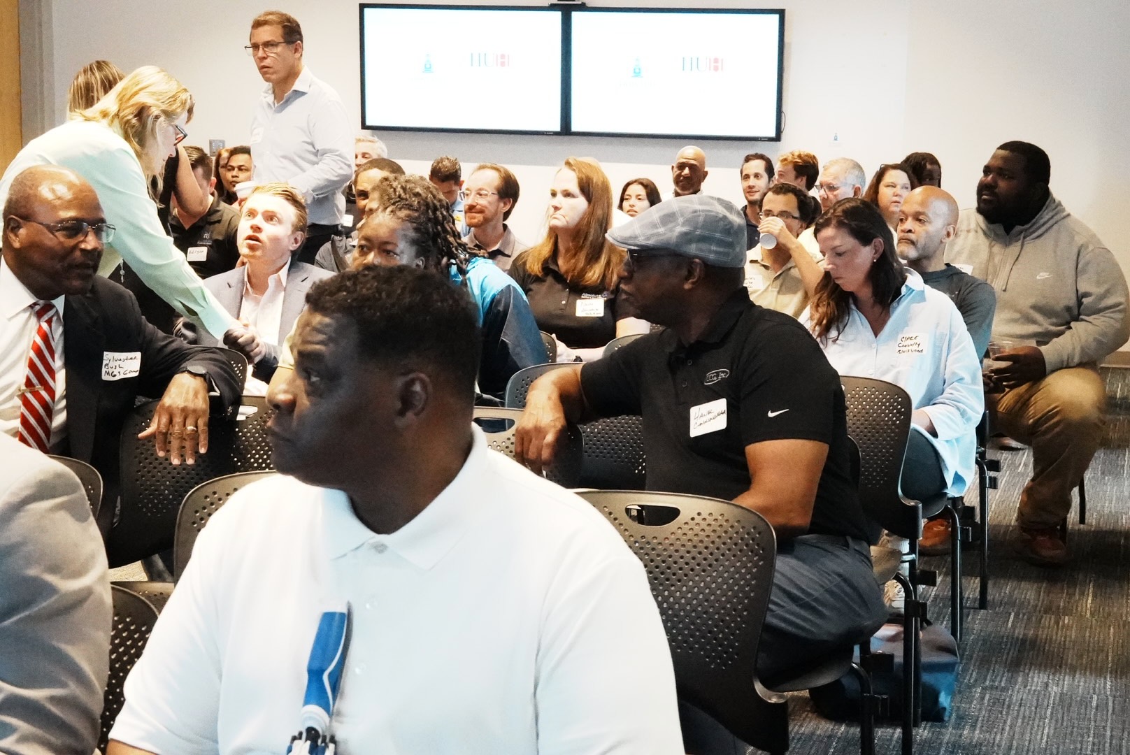 Contractors, suppliers and community business representatives gathered for the Howard Hospital trade contractor outreach event