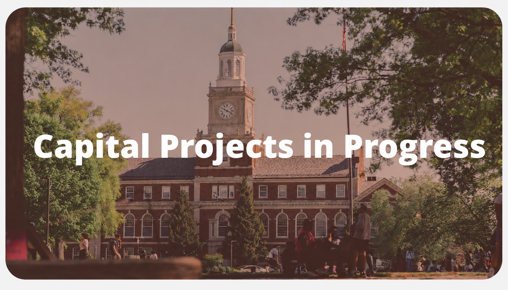 Capital Projects in Progress